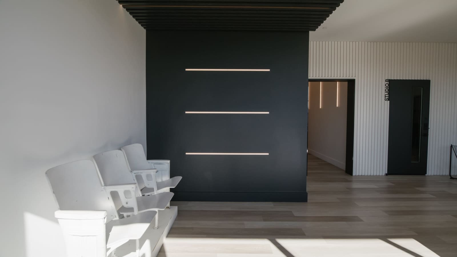 Modern studio interior